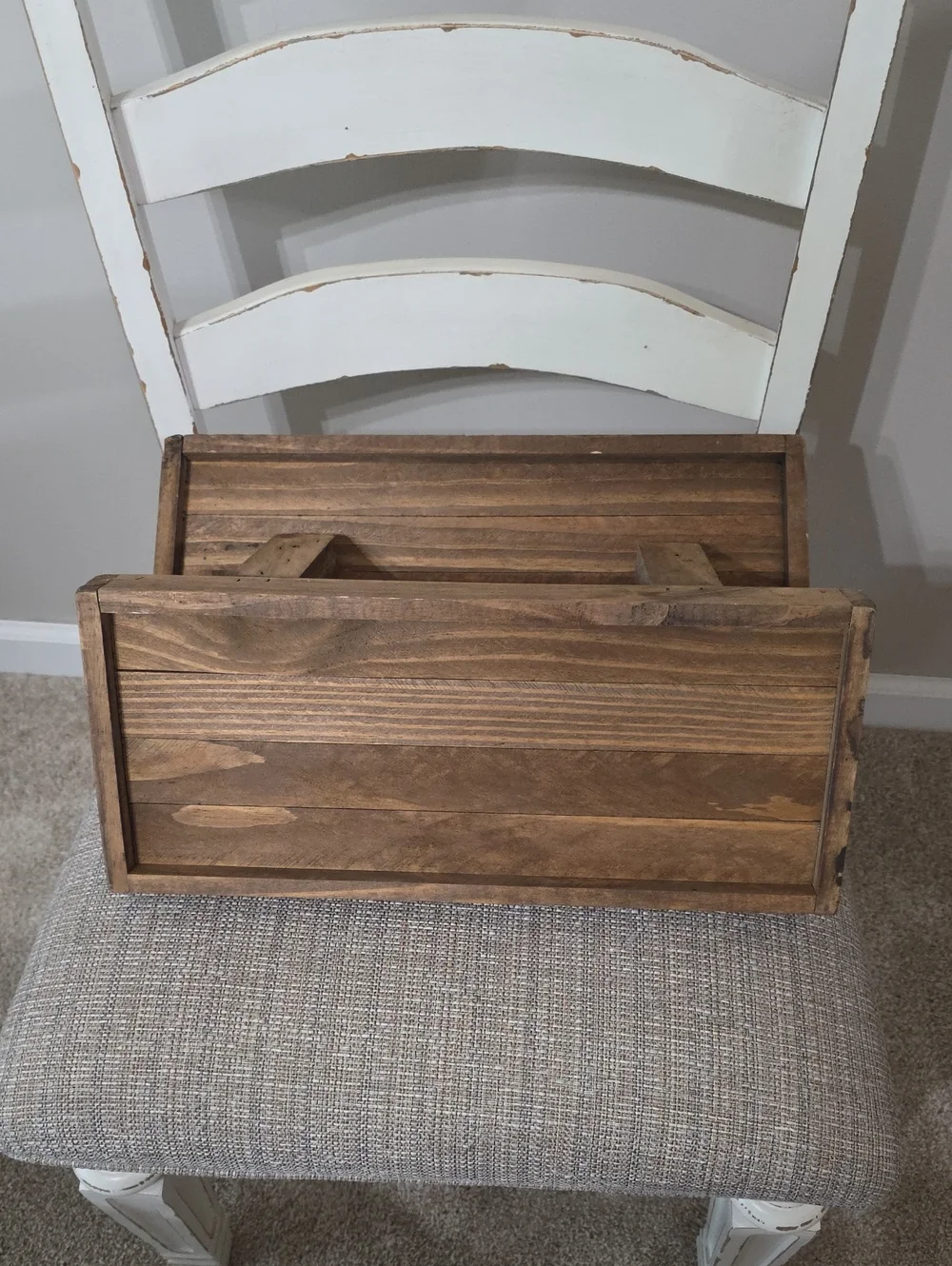 Rustic Wooden Shelves - Set of 2